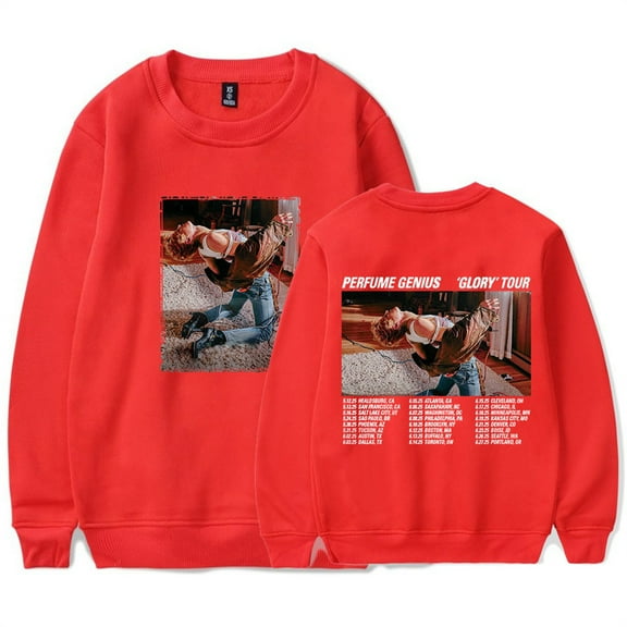 Perfume Genius Glory Tour 2025 Sweatshirts Unisex Crewneck Top Hip Hop Long Sleeve