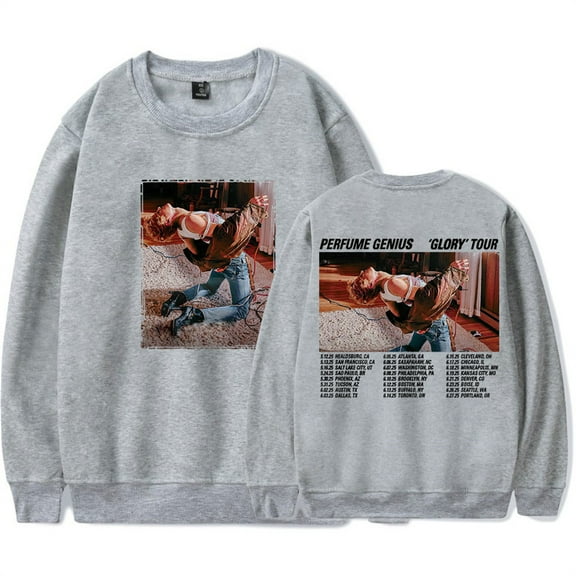 Perfume Genius Glory Tour 2025 Sweatshirts Unisex Crewneck Top Hip Hop Long Sleeve