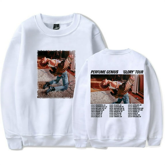Perfume Genius Glory Tour 2025 Sweatshirts Unisex Crewneck Top Hip Hop Long Sleeve