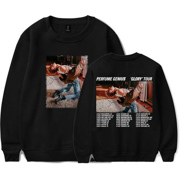 Perfume Genius Glory Tour 2025 Sweatshirts Unisex Crewneck Top Hip Hop Long Sleeve