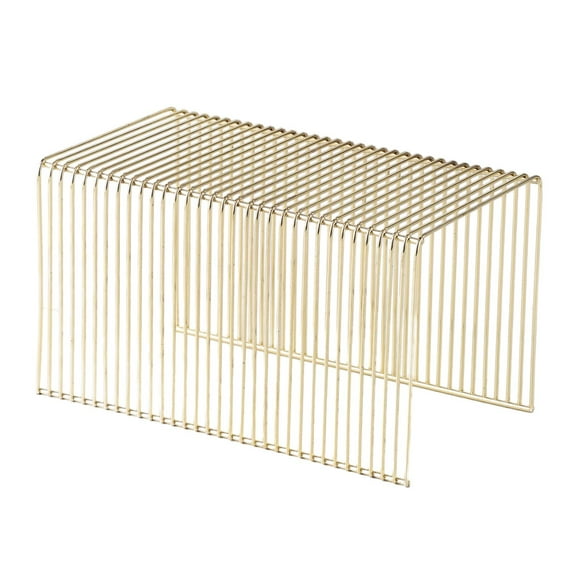 Perfume Organizer Rack Cosmetic Storage Shelf Trinket Perfume Jewelry Creative Wire Vanity Organizer Rack for Dresser Bedroom 12.5cm height