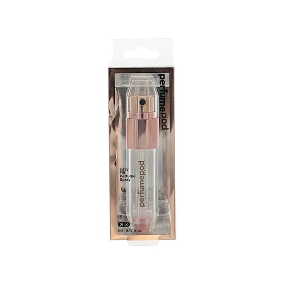 Perfume Pod Crystal Rose 0.17 Refillable Spray by Travalo Box for Unisex