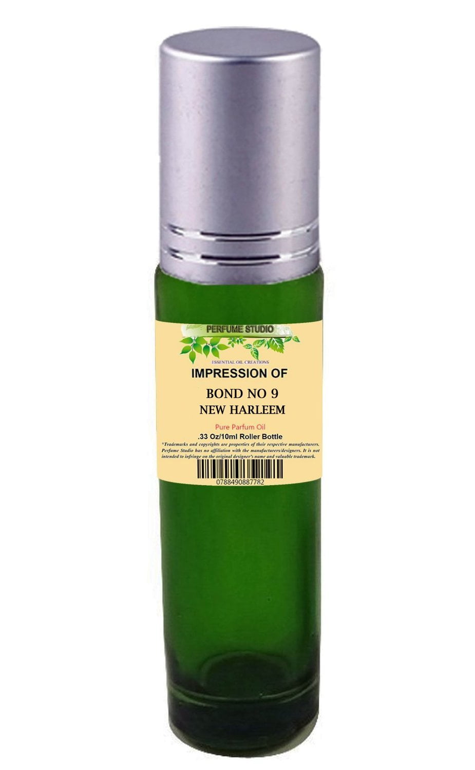 Perfume Studio Superior IMPRESSION of Bond No 9 New Harleem Perfume 10ml Green Glass Roller Silver Cap 100 Pure No Alcohol Top grade Oil Bond No