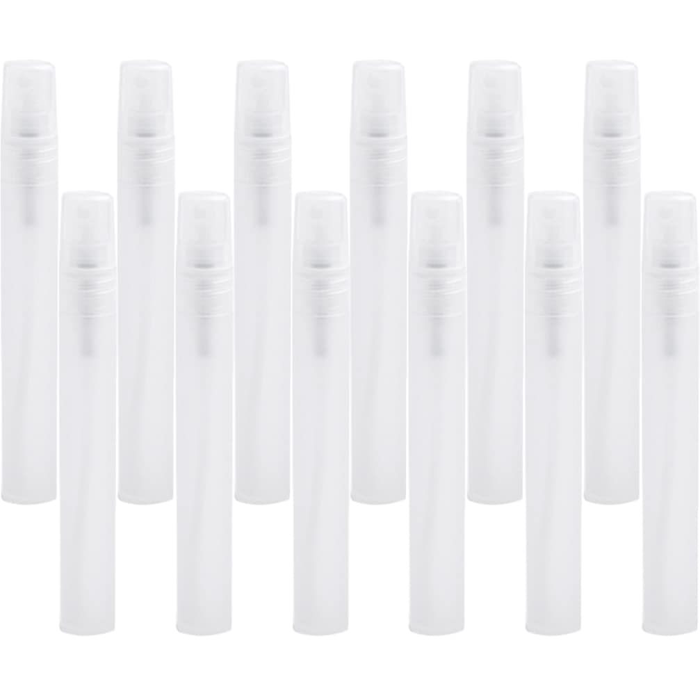 Perfume Travel Refillable 12 Pieces 10ML Mini Spray Bottles Mini Clear