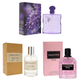 thumbnail image 1 of Perfume for Women 3 Pack - Lilac + Sandalwood 33 + Valentine Pink – Eau de Parfum Set - Long Lasting Floral Woody Fragrance Gift Set for Women, 1 of 1