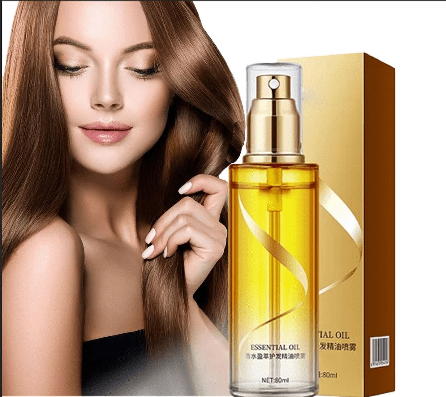 Perfumed Smooth Moisturising Conditioning Oil Spray for Dry and Frizzy