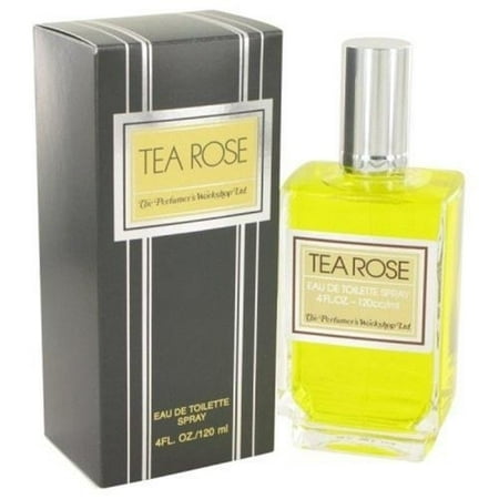 Tea Rose, Eau De Toilette Spray, Perfume for Women, 4 oz
