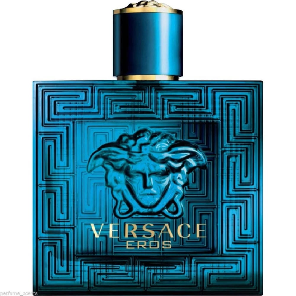 Perfumes Eros Eau de Toilette, Cologne for Men, 3.4 Oz Full Size