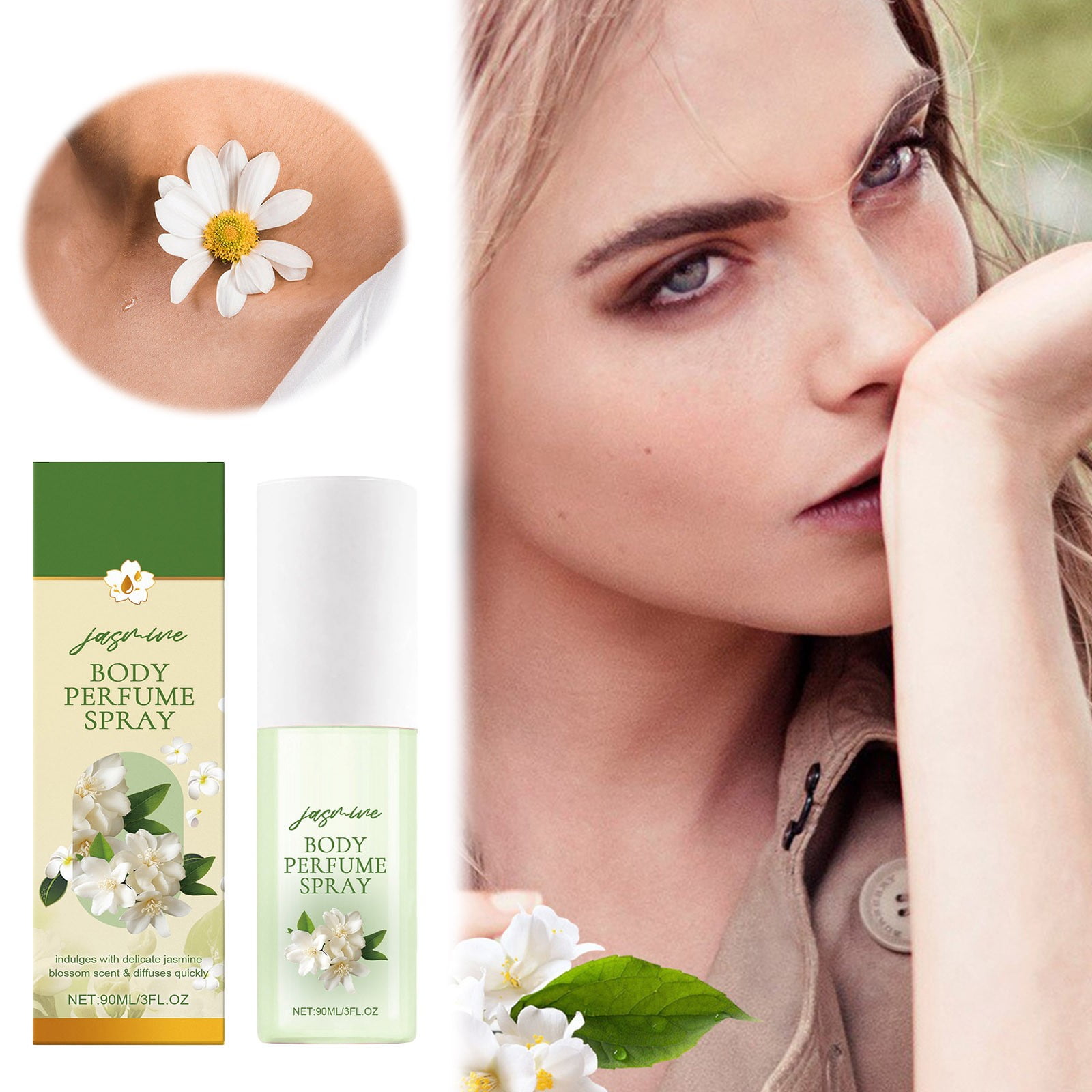 Perfumes for Girls Age 13 Jasmine Body Perfume Spray Fresh And Elegant