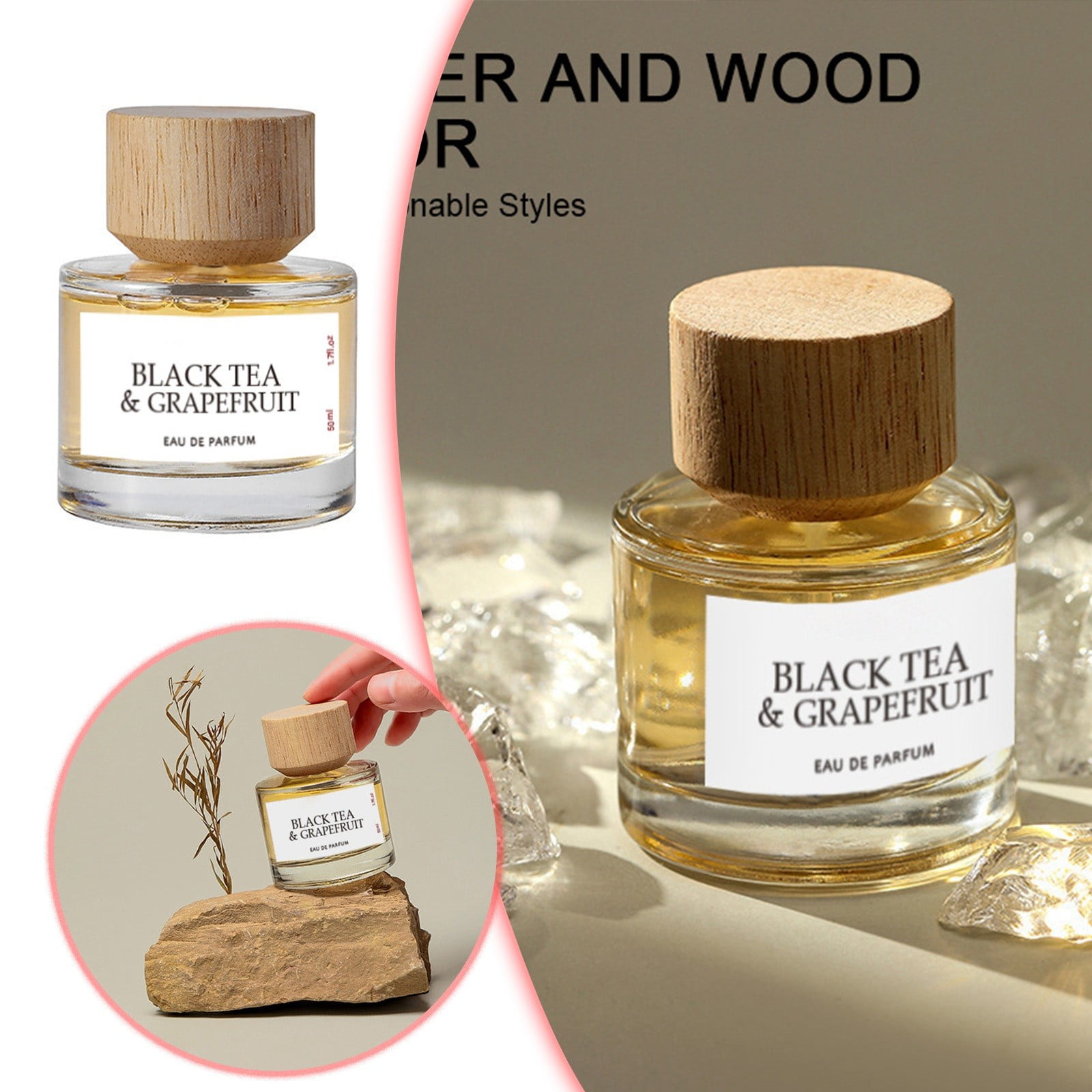 Perfumes for Women Flavorsome Blend Energizing Refreshment Health Black