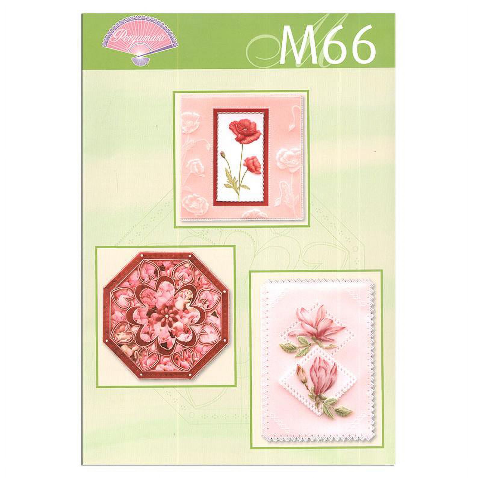 Pergamano Pattern Booklet M66 Vellum Creations - Walmart.com