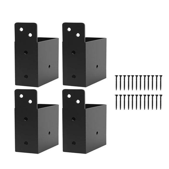 Pergola Brackets Connectors Carbon Steel Post Mount Railing Mount Garden Supplies Shade Accessories