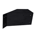 thumbnail image 1 of Pergola Corner Brace Brackets for 6x6 Wood Posts (45 Degree Angled Support Bracket) - 4-Pack, 1 of 4