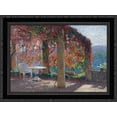 thumbnail image 1 of Pergola in Marquayrol in Autumn 24x20 Black Ornate Wood Framed Canvas Art by Martin, Henri, 1 of 2