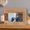 thumbnail image 1 of Perhaps They Are Not Stars But Rather Openings In Heaven Personalized Wooden Frame-6" x 4" Brown Horizontal, 1 of 1