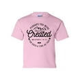 thumbnail image 1 of Perhaps You Were Created For Such A Time Esther 4:14 Unisex Kids Christian Short Sleeve T-shirt Graphic Tee-Light Pink-medium, 1 of 4