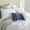 thumbnail image 1 of Peri Home Chenille Lattice Full/Queen Duvet, White, Cotton, Chenille Tufted, Button Closure, Adult, 1 of 5