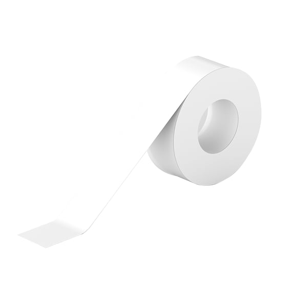 PeriPage 1 Roll White Label Paper Sticky Tape Adhesive Thermal Label Printer Paper Name Price Barcode Sticker Waterproof Oil-proof Tear-Resistant for PeriPage Mini Pocket BT Label Maker