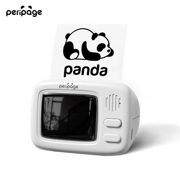PeriPage A2 Portable Bluetooth Thermal Printer - High Definition Printing, Ink Free, Wireless Connection, Suitable for Student and Office Use