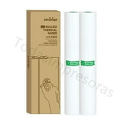 PeriPage A4 Mini Printers Quick Dry and Long Time Storage Continuous Thermal Paper 100 Sheets Folded Thermal Paper Papel Termico LT 2 Rolls