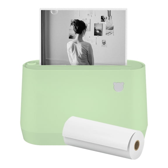 PeriPage A9 Pro BT Portable Thermal Pocket Printer 304dpi Grayscale Mode Mini Photo Printer Receipt Label Maker Sticker 56mm/77mm Paper Width Compatible with Android iOS Smartphone Windows