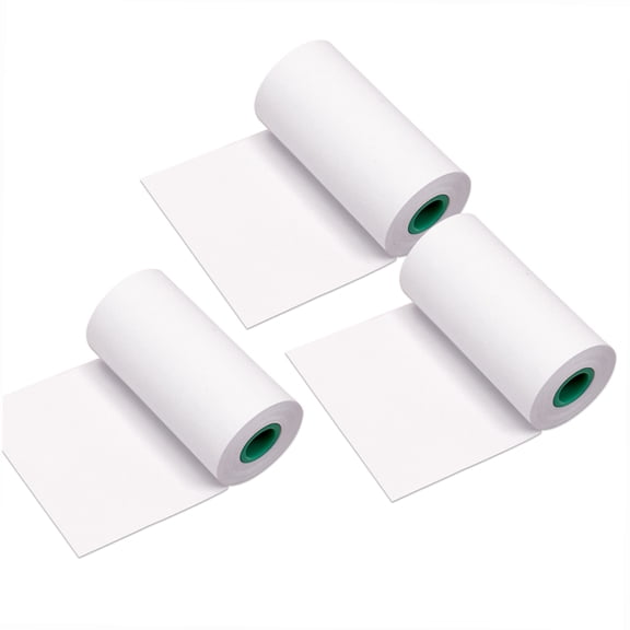 PeriPage Long-Lasting 2-Year Preservation Note Thermal Paper Roll 2.2 in / 56 mm BPA-Free Black Font No Adhesive Labels for PeriPage A6 A8 P6 Paperang P1 P2 Thermal Printer Pack of 3 Rolls