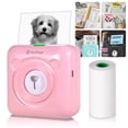 thumbnail image 1 of PeriPage Mini Pocket All-in-One Thermal Printer Wireless Bluetooth Picture Photo Label Memo Receipt Paper Printer AR Photo Function with USB Cable Support for Android iOS Smartphone Windows, 1 of 7
