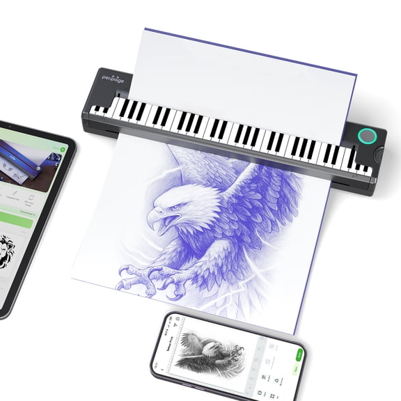 Peripage P90pino Tattoo Template Printer, Efficient and Portable, Ink Free