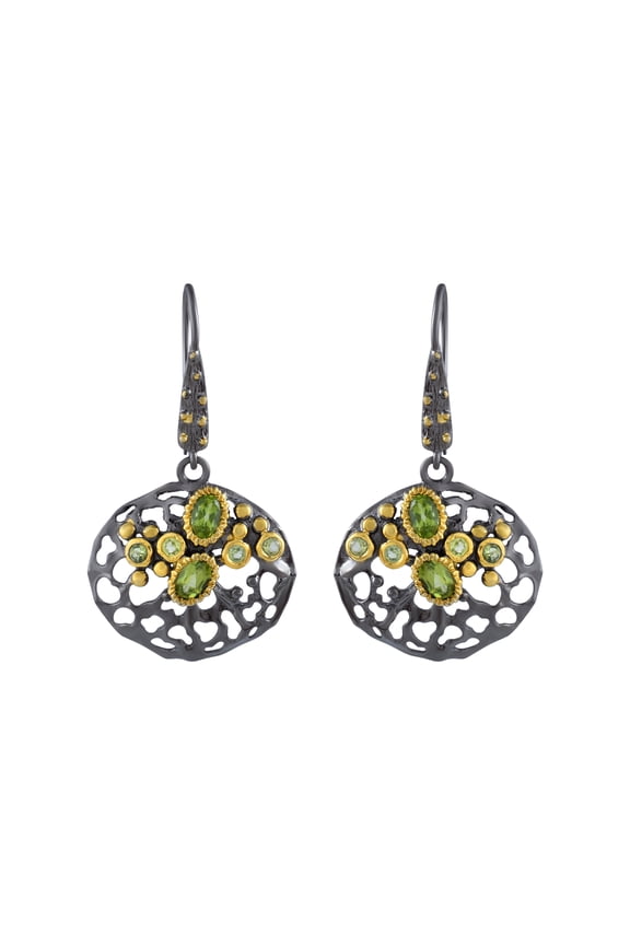 Peridot Gemstone Earring