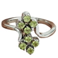 thumbnail image 1 of Peridot Gemstone Ring, Pure 925k Sterling Silver Ring, Statement Ring, Natural Healing Gemstone Ring, Stackable Ring, Wedding Ring, Dainty Ring, Delicate Ring, Gift For Girls (peridot, 7), 1 of 5