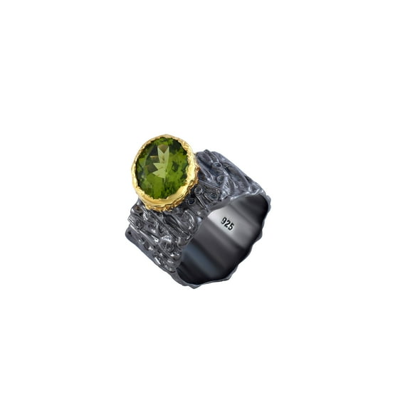 Peridot Gemstone Ring