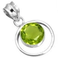 thumbnail image 1 of Peridot Quartz Women Jewelry 925 Sterling Silver Pendant, 1 of 3