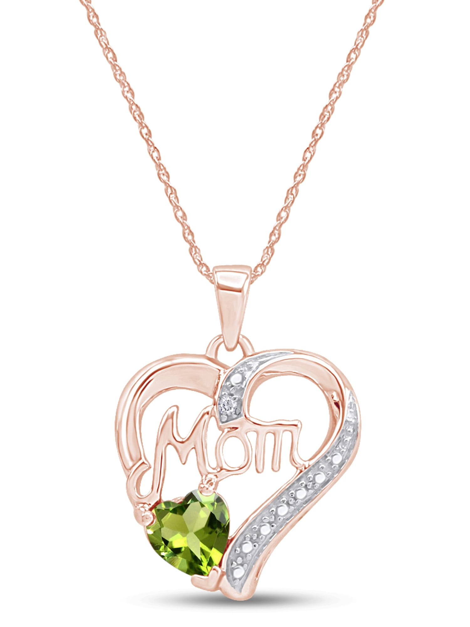 Emerald mom necklace sale