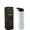 thumbnail image 1 of Perilla Home 100% White Pure Copper Bottle With Sipper & Lid 25.37 Oz Ayurvedic Bottle With Leak Proof Contains Health Benefits For Drinking Water For Men Women Gym Yoga Indoor Outdoor Office, 1 of 11