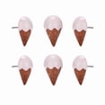 thumbnail image 1 of Perilla Home Set of 6 Ceramic Knobs for Cabinet & Drawers Decorative Ice Cream Knobs for Home Kitchen Cabinet Hardware Cupboard Glass Door Dresser Wardrobe and Drawer Pulls, 1 of 6