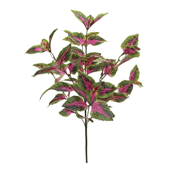 Perilla Realistic Greenery Decorative Home Shelf Centerpiece Wedding Party Lifelike Botanic Flowers for Fall Wedding Shtick for Bride Fall Flowers for Outdoors Flowers in Vase Rose Flower Heads for