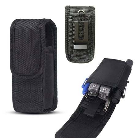 Kunxing Multi Tool Holste,Multitool Sheath Compatible with Leatherman Wave Plus, Wingman, Charge, Surge, Super Tool 300, Signal, Free P2/P4 & Tools 4-4.5 inch