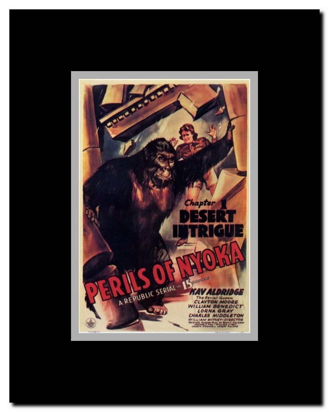 Perils of Nyoka Framed Movie Poster