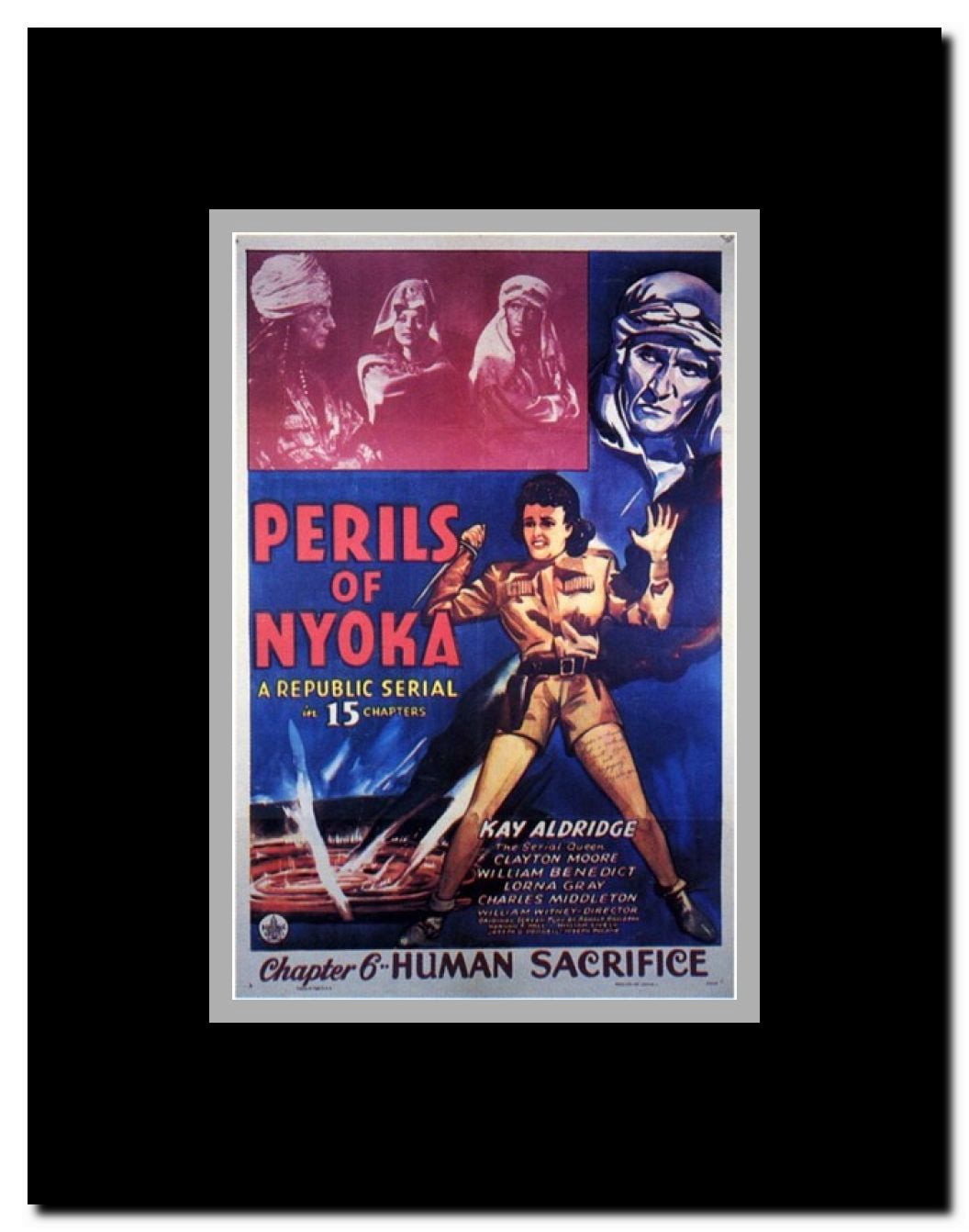 Perils of Nyoka Framed Movie Poster