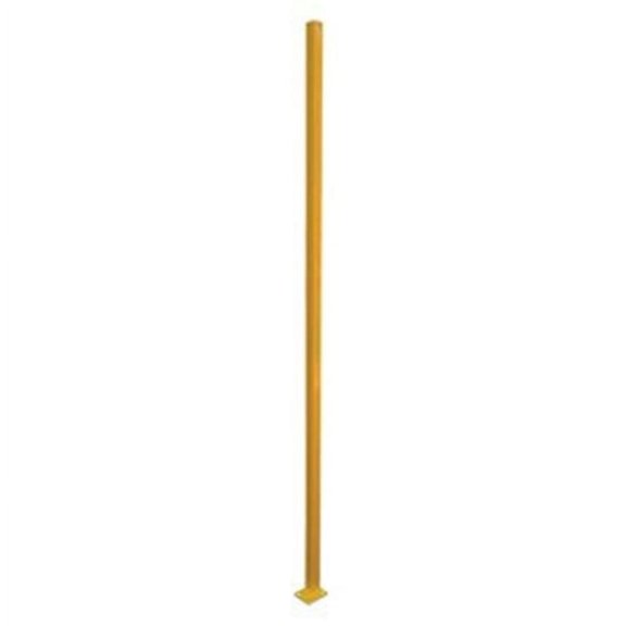 Perimeter Guard Corner Post, Yellow - 8 ft.
