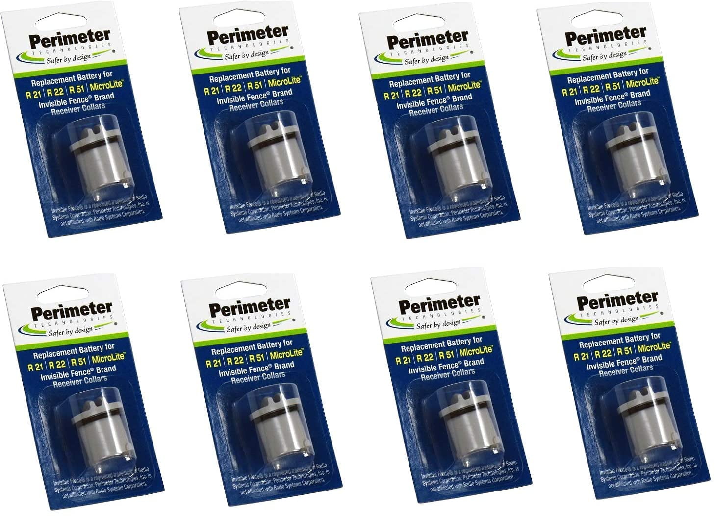 Perimeter Technologies Collar Battery Compatible with Invisible Fence Brand - Bonus eOutletDeals Pet Towel