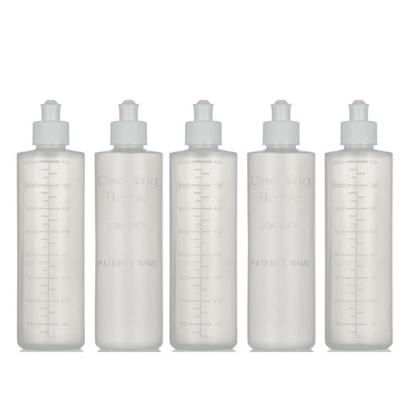 Perineal Squirt Refillable Lavette Cleansing Irrigation Wash Bottle - 5 Pack
