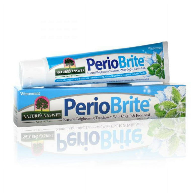 Periobrite Toothpaste Wintermint 4oz Walmart