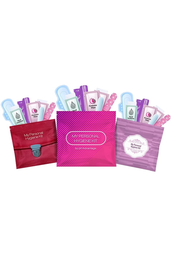 Period Kit 3 Pack - Red Purse/Pink/Purple