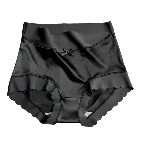 Shorts Panties for Women Men Premium Satin Ice Silk High Waist Panties Satin Ice Silk Seamless Shaping Briefs Ice Silk High Waist Pantie Womens Mens Underwear Panties