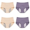 thumbnail image 1 of Period Panties for Women Leak Proof High Waist Menstrual Underwear, Cotton Breathable Postpartum & Bladder Leakage Protection, 1 of 1