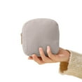 thumbnail image 1 of Clearance Under $5 Period Pouch,Pad Pouch,Pad Holder for Purse,Tampon Storage,Corduroy Sanitary Napkin Storage Bag,Storage Bag,Small Item Storage Bag,Menstrual Pad Pouches(Gray 5.1*5.1*1.9in), 1 of 8