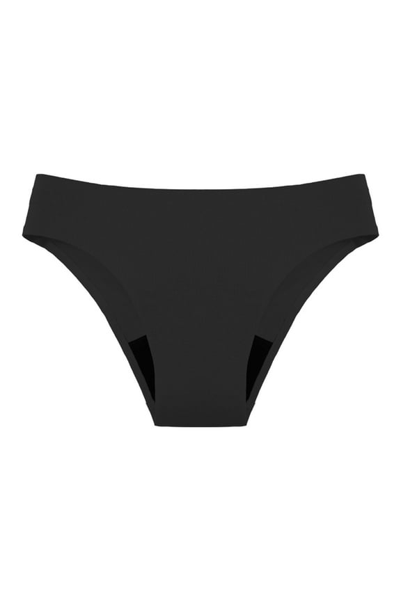 Period Swimwear Bikini Menstrual Leakproof Swim Bottoms UPF 50+ Waterproof Brief Light Flow for Women Girls Teens Women's Menstrual Physiological Swimming Leak Proof 4 Layer Menstrual Bikini Swim Und