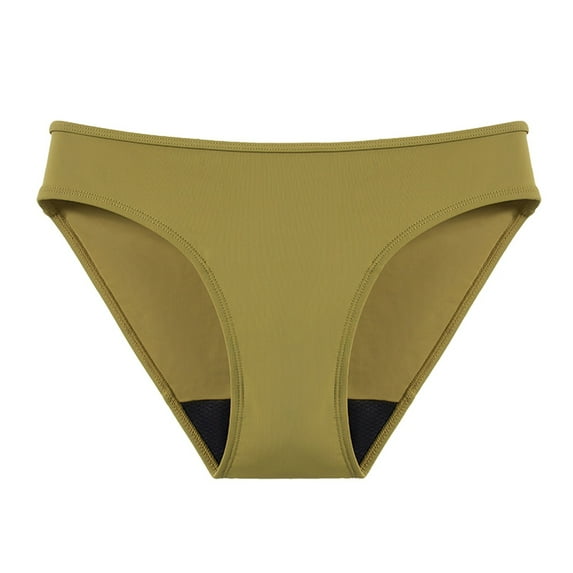 Period Swimwear Bikini Menstrual Leakproof Swim Bottoms Waterproof for Teens Girls Women Swim Shorts Women Women's Menstrual Physiological Swimming Leak Proof 4 Layer Menstrual Bikini Swim Bottoms Un