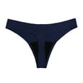 thumbnail image 1 of Period Swimwear, Comdrip Women's Menstrual Physiological Swimming Trunks Leak Proof 4 Layer Menstrual Bikini Swim Bottoms Underwear Swimsuit Bottoms Blue XL, 1 of 4